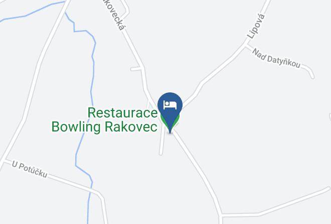 Frydek Mistek - Restaurace Bowling Rakovec Maps