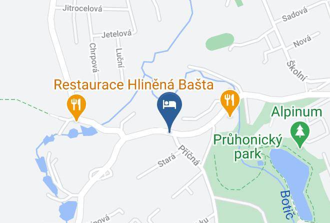 Prague West - Restaurace Gurmania Maps