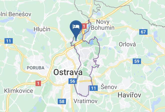 Ostrava - Hotel Isora Sro Maps