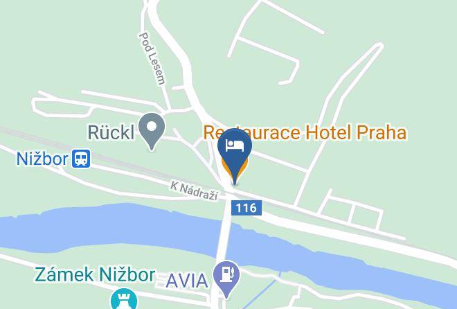 Beroun - Restaurace Hotel Praha Maps