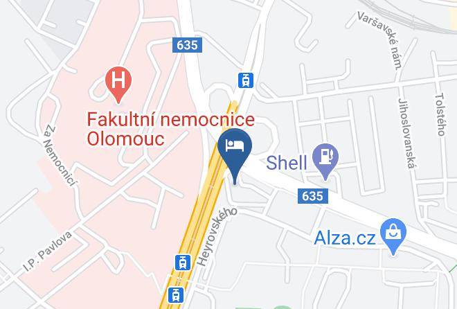 Olomouc - Restaurace Hotelovy Dum Maps