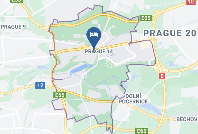 Prague - Restaurace Hradecek Maps