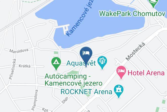 Chomutov - Restaurace Kamencak Chomutov Maps