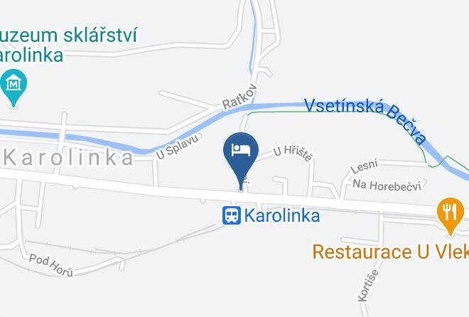 Vsetin - Restaurace Konik Maps