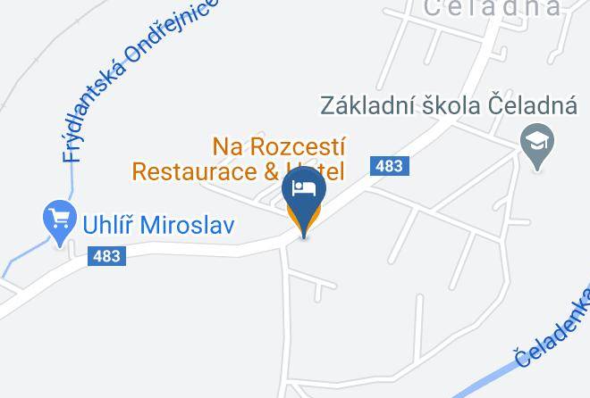 Frydek Mistek - Restaurace Na Rozcesti Maps