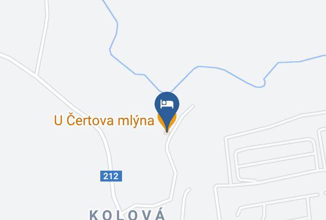 Sokolov - Restaurace Penzion U Certova Mlyna Maps