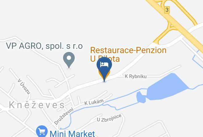 Prague West - Restaurace Penzion U Pilota Maps
