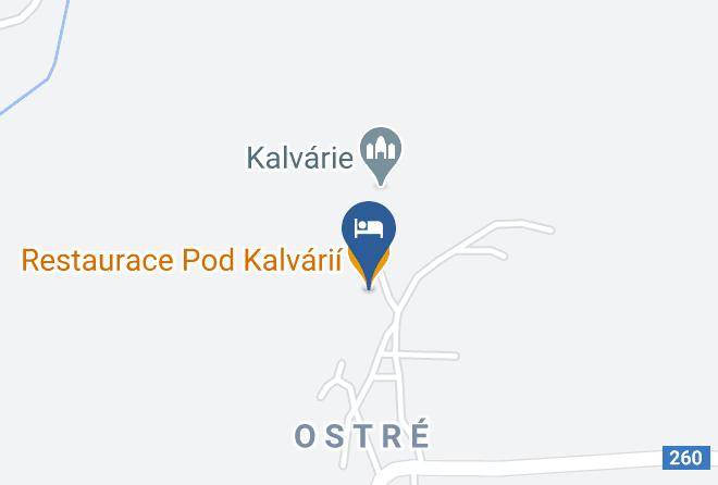 Litomerice - Restaurace Pod Kalvarii Maps
