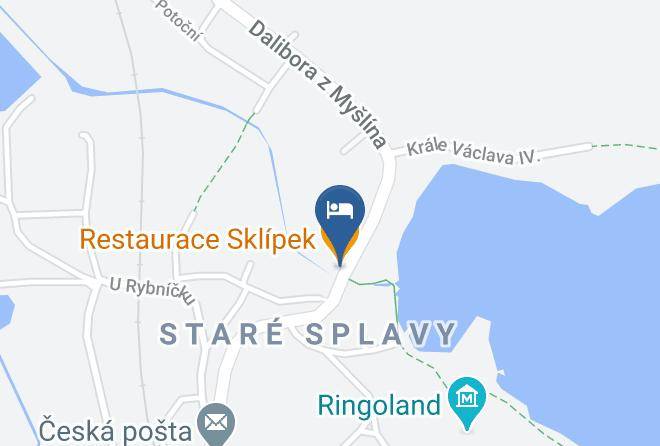 Ceska Lipa - Restaurace Sklipek Maps
