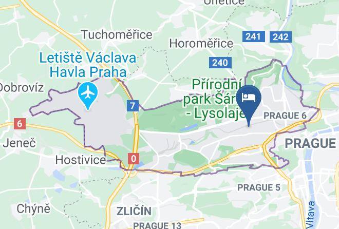 Prague - Restaurace Sprint Maps