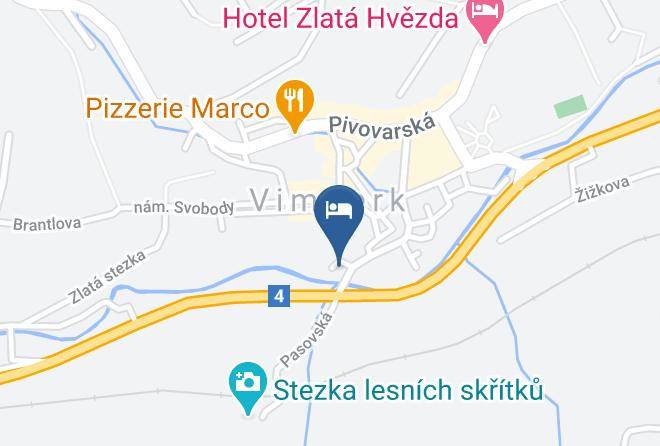 Prachatice - Restaurace Terasa Maps