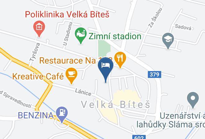Zdar Nad Sazavou - Restaurace U Vrany Maps