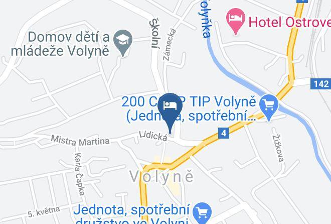 Strakonice - Restaurace Ubytovani U Posu Maps