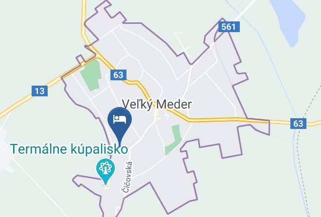 Dunajska Streda - Restaurace&penzion Nostalgia Maps