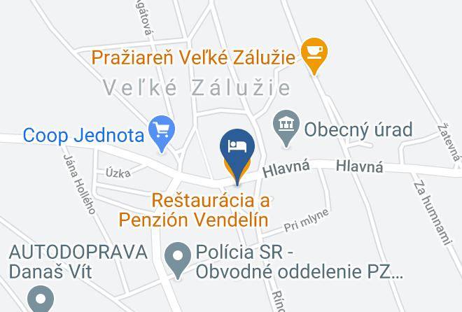 Nitra - Restauracia A Penzion Vendelin Maps