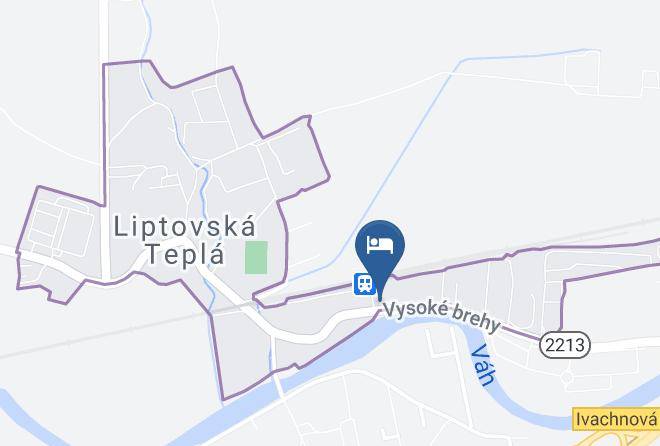 Ruzomberok - Restauracia A Ubytovanie Zuzana Maps