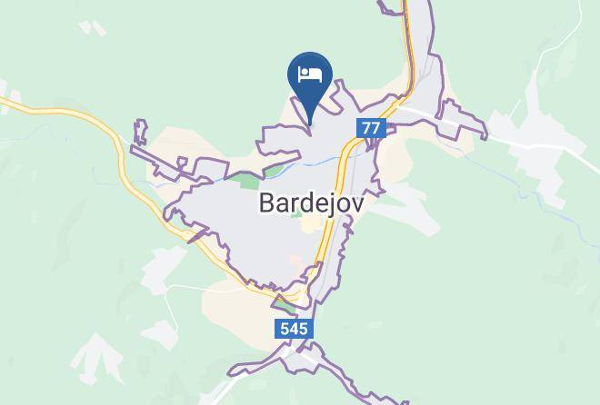 Bardejov - Restauracia Dolina Maps