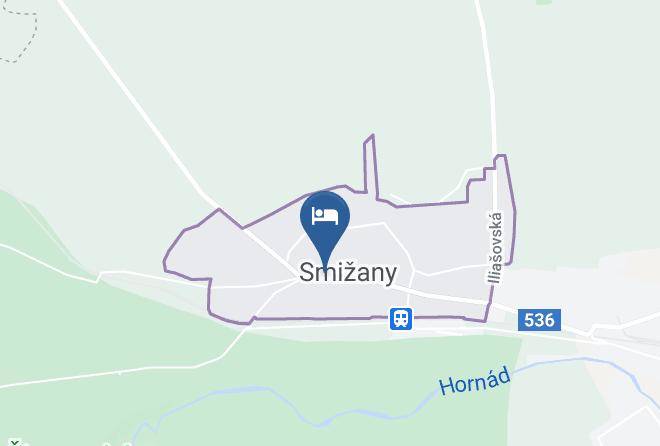 Spisska Nova Ves - Restauracia Vysna Smizany Maps