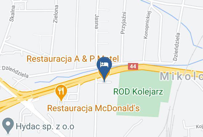Mikolowski - Restauracja A & P Motel Maps