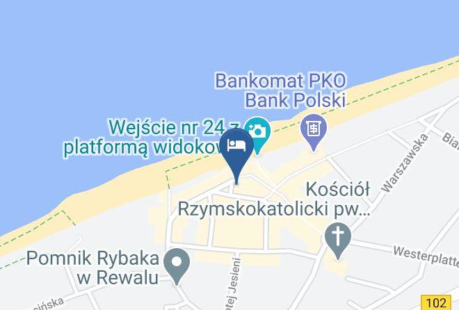 Restauracja California Rewal Map