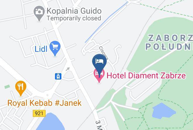 Zabrze - Restauracja Diament Zabrze Maps