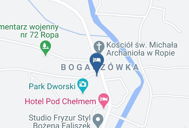 Gorlicki - Restauracja Gosciniec Dworski W Ropie Maps