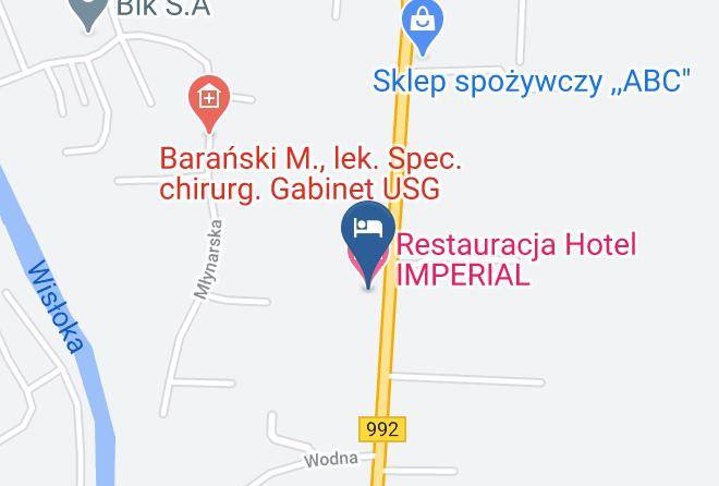 Jasielski - Restauracja Hotel Imperial Maps