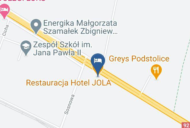 Wrzesinski - Restauracja Hotel Jola Maps