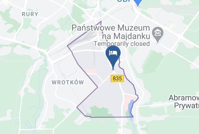 Lublin - Restauracja Hotel Przystan Maps