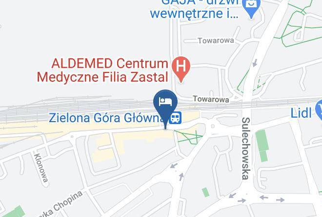Zielona Gora - Restauracja & Hotel Retro Maps