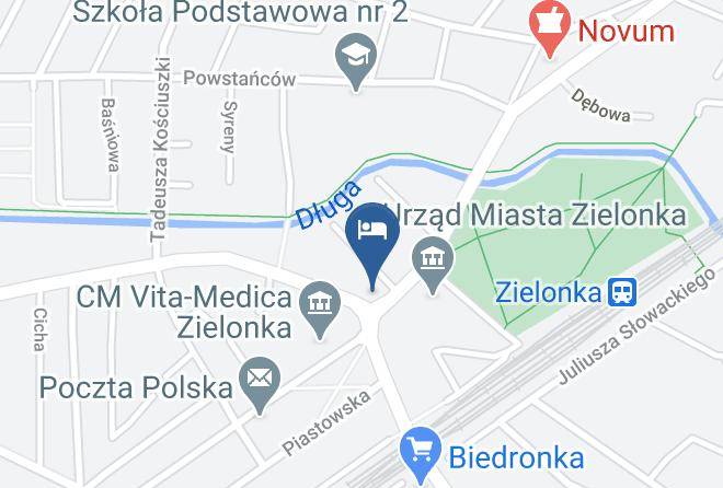 Restauracja I Hotel U Pietrzakow Map