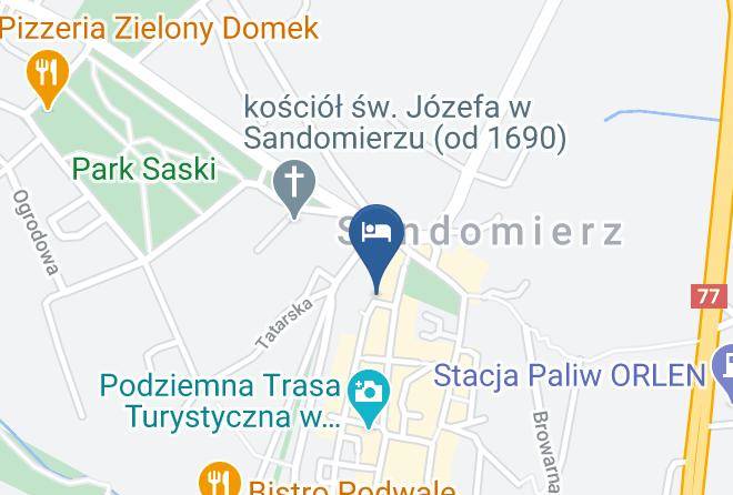 Sandomierski - Restauracja I Pokoje Goscinne Widnokrag Maps