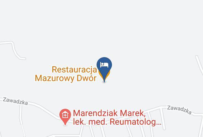 Restauracja Mazurowy Dwor Map