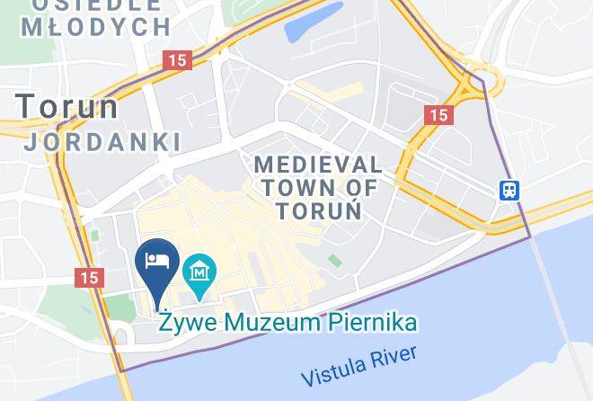 Torun - Restauracja Monka Maps