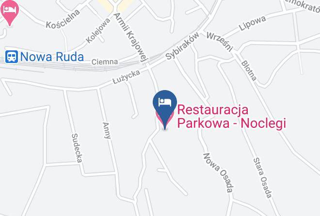 Klodzki - Restauracja Parkowa Noclegi Maps