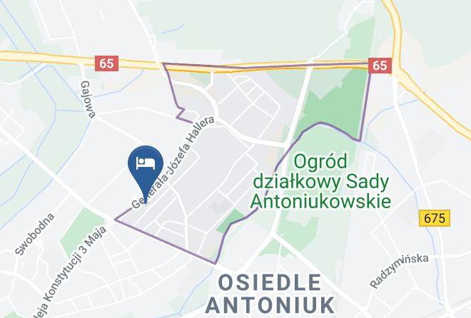Bialystok - Restauracja Santorini Maps
