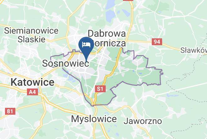 Sosnowiec - Restauracja Sielec Maps