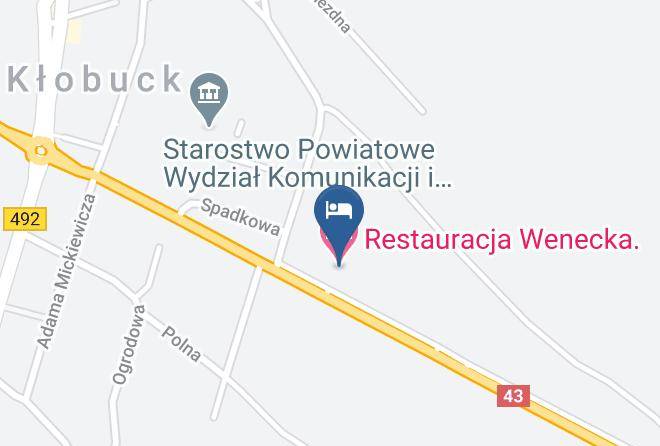 Klobucki - Restauracja Wenecka Hotel Maps