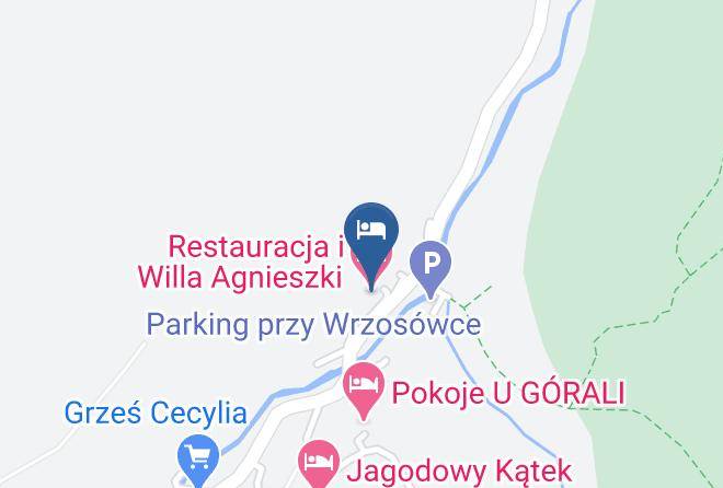 Jelenia Gora - Restauracja I Willa Agnieszki Maps