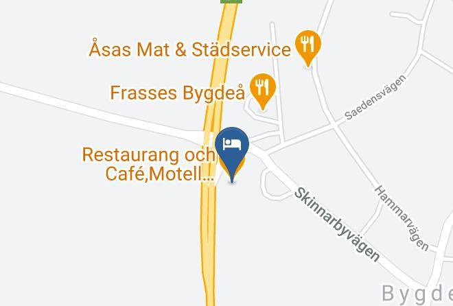 Robertsfors - Restaurang Och Cafe Motell Trafikanten I Bygdea Maps