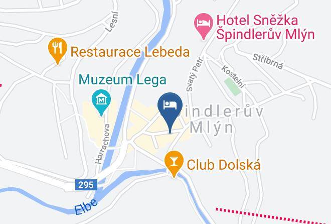 Trutnov - Restaurant A Pension U Cenku Maps