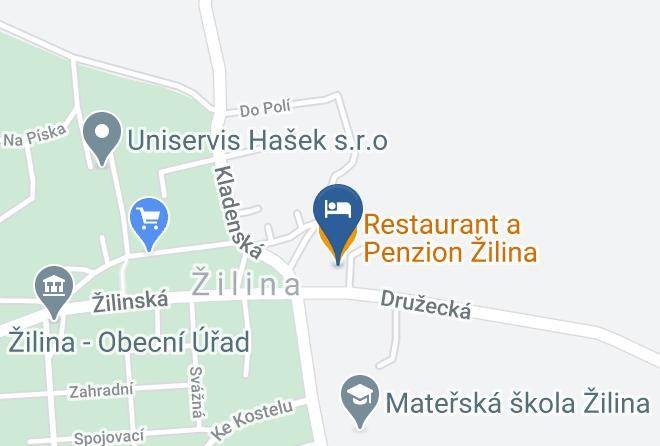 Kladno - Restaurant A Penzion Zilina Maps