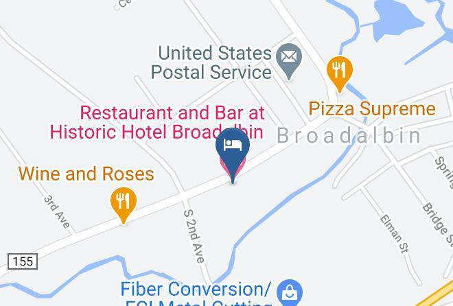 Fulton - Restaurant And Bar At Historic Hotel Broadalbin Maps