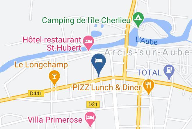 Aube - Restaurant Anzi Maps
