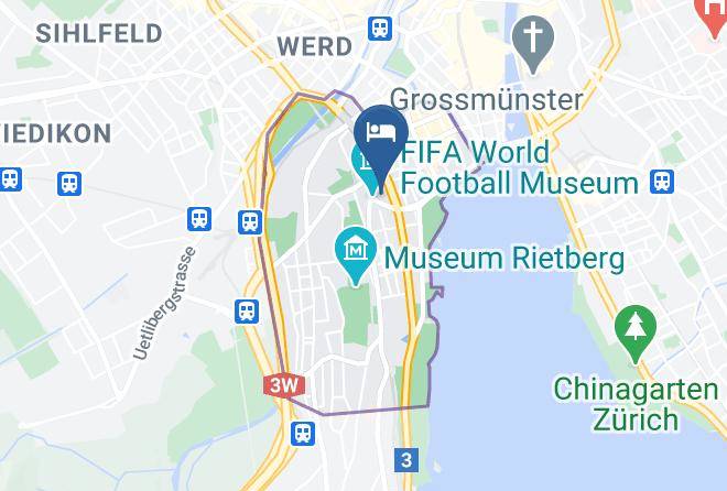 Zurich - Restaurant Ascot Maps