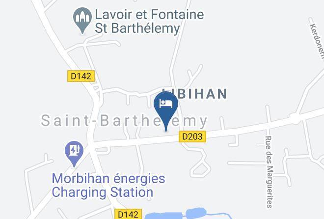 Morbihan - Restaurant Au Relais De La Foret Maps