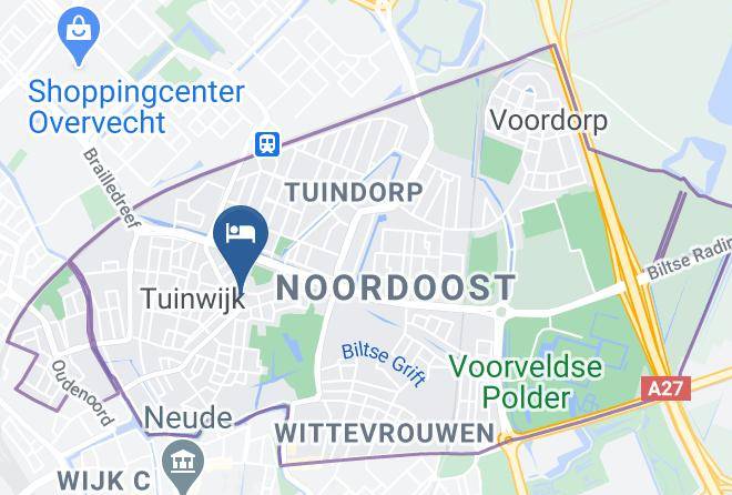 Utrecht Noordoost - Restaurant Badhuis Maps