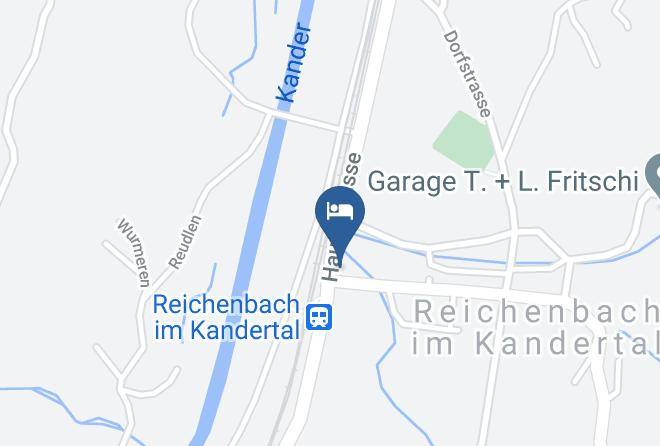 Frutigen Niedersimmental - Restaurant Bahnhof Maps
