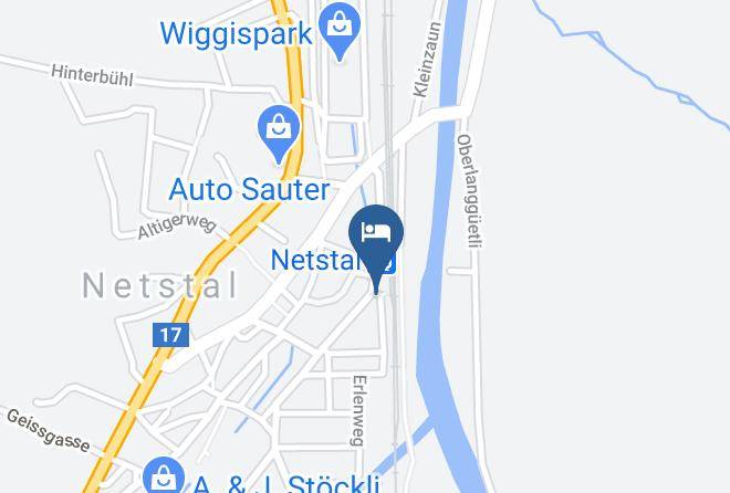 Restaurant Bahnhofli Netstal Map