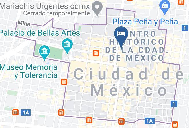Cuauhtemoc - Restaurant Bar Catedral Maps